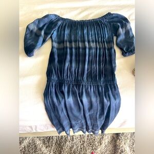 Beautiful Drew dress can be worn off the shoulder too!